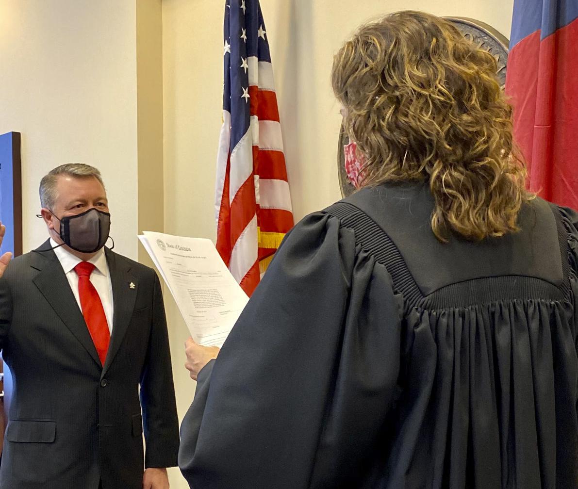 BRADFORD SWORN IN